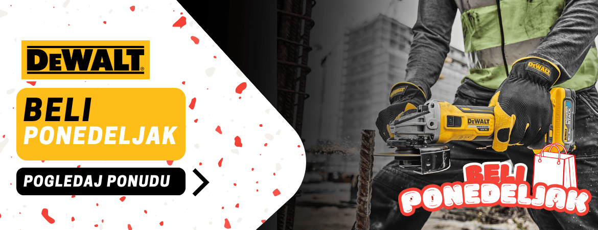 DEWALT akcija Beli ponedeljak